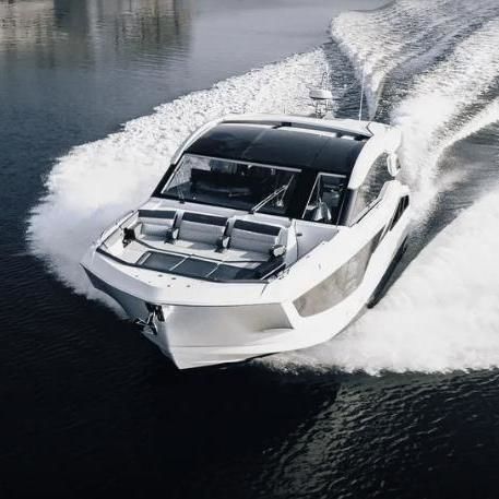 Inboard express cruiser - 435 GTI - Galeon - twin-engine / hard-top / 14-person max.