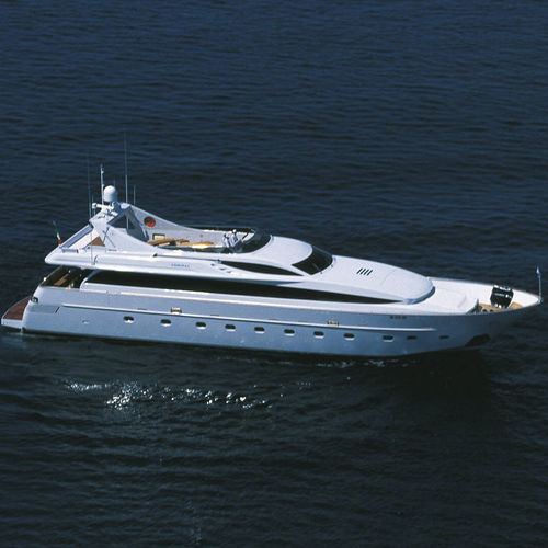 Cruising super-yacht - M/Y SE AL MAR CALA LA LUNA - Admiral yachts - flybridge / aluminum