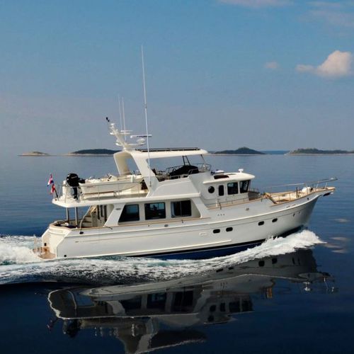 Cruising motor yacht - Selene 49 - Selene - expedition / trawler ...