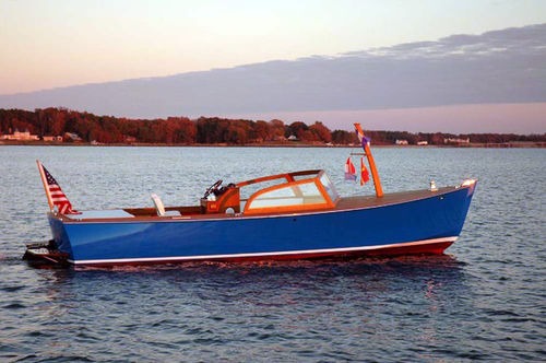 Inboard runabout - Blue Blazer 25 - Devlin - planing hull / open / center console
