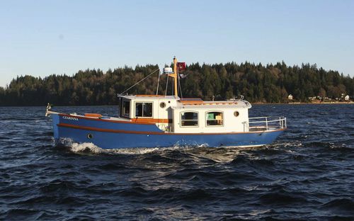 Inboard trawler - Czarinna 30 - Devlin - displacement hull / wheelhouse / sport-fishing