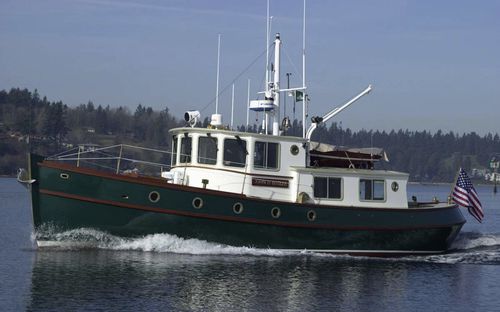 Inboard trawler - Sockeye 42 - Devlin - diesel / displacement hull / wheelhouse