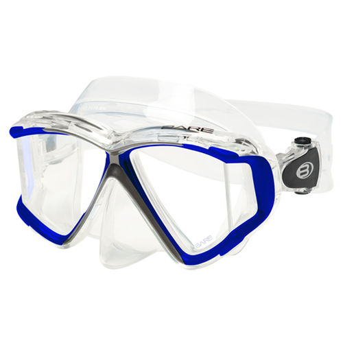 Dual-lens dive mask - QUAD C - Bare Divewear