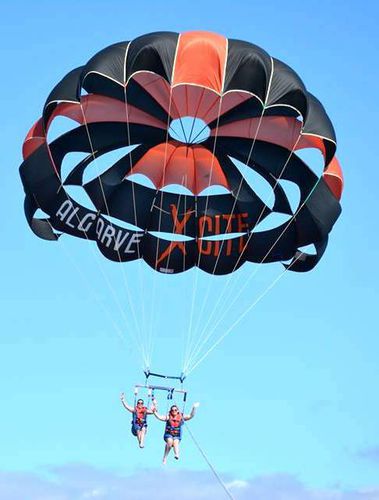 Custom-made parasail - CYCLONE X 38 "High wind" - WATERBIRD PARAKITES - for high winds / 1-3 persons