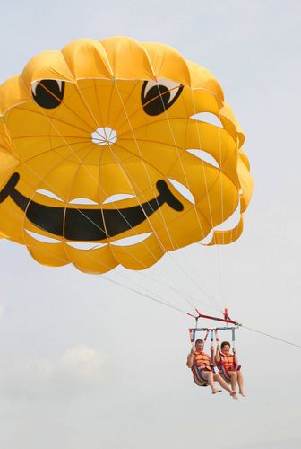 Custom-made parasail - TRADE 30 "beach" - WATERBIRD PARAKITES - 1/2-person