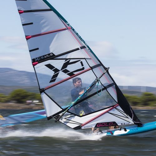 Racing windsurf sail Gold v7 Exocet fast / speed / slalom