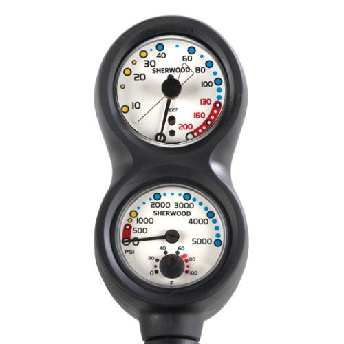 Dive gauge console COMPACT Sherwood Scuba