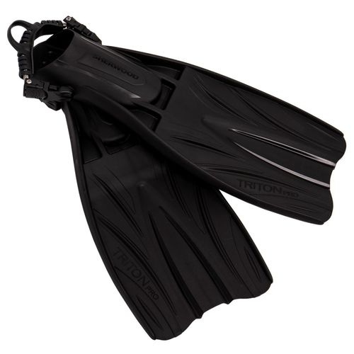 Dive fins TRITON PRO Sherwood Scuba plastic / adjustable / black