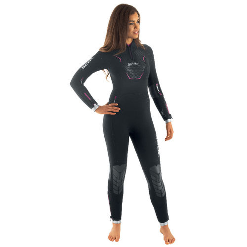 Dive wetsuit - SPACE  - Seac sub - long-sleeve / one-piece / body