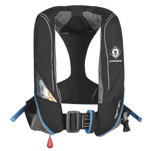 Self-inflating life jacket - Crewfit Pro - Crewsaver - 180 N / ISO12402-3 / unisex