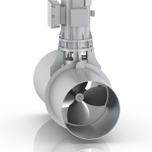 Bow thruster - ZF Italy - tunnel type / for ships / electric