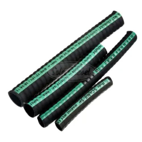 Exhaust pipe - M8850 series - SOLÉ ADVANCE - rubber / steel / textile
