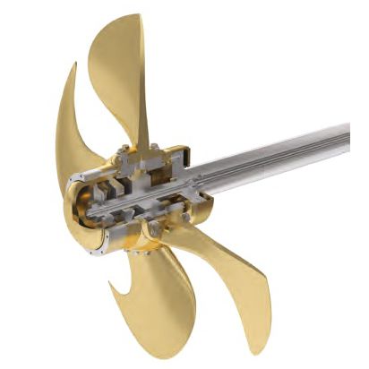 Ship propeller - MAN Energy Solutions - Marine - variable-pitch / shaft drive / 4-blade