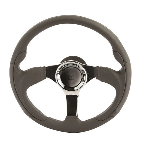 Polyurethane-coated power boat steering wheel - SWRAV33 - VETUS - racing / three spokes