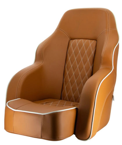 Helm seat - CHCOMCB - VETUS - for boat / with armrests / with lumbar support