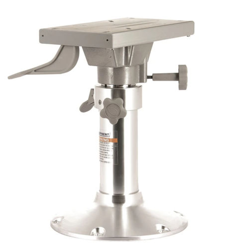 Boat seat pedestal - PCMS4363 - VETUS - adjustable / aluminum