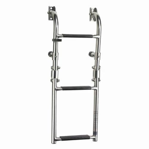 Boat ladder - SLF3A - VETUS - folding / swim / stainless steel