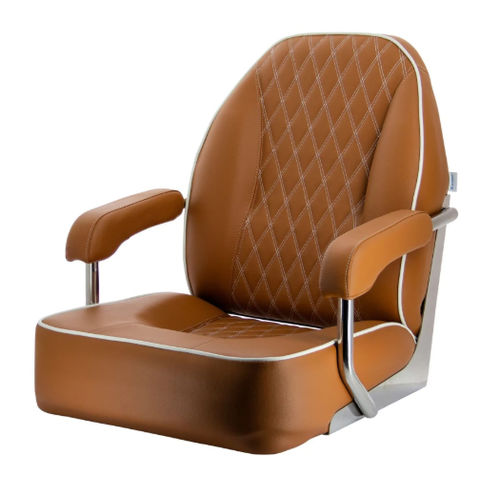 Helm seat - CHFASCB - VETUS - for boat / with armrests / 1-person