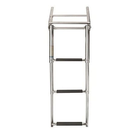 Boat ladder - SLT3PA - VETUS - telescopic / swim / stainless steel
