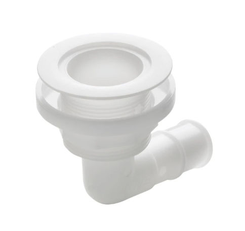 Plastic boat through-hull fitting - THRH28BL - VETUS