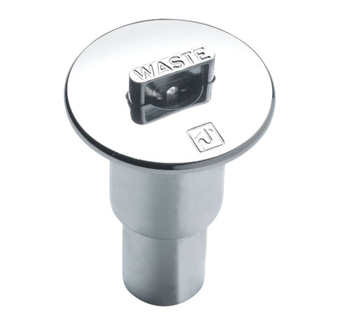 Key lock deck fill - CAPWC38 - VETUS - stainless steel