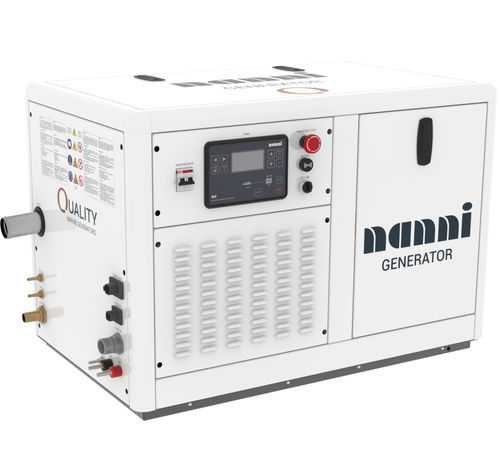 Diesel generator set - Q1100 - Nanni Industries - for boat / 50 Hz / IP23