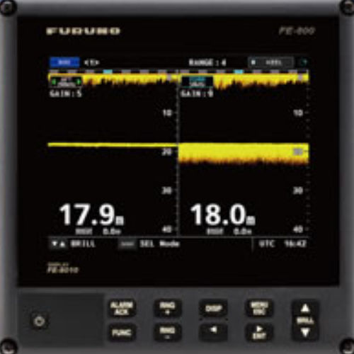 Boat echo sounder - FE-800 - Furuno - for ships / dual-frequency / visual