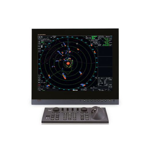 Fishing ship radar - FAR-2258 - Furuno - for detection / color / with AIS