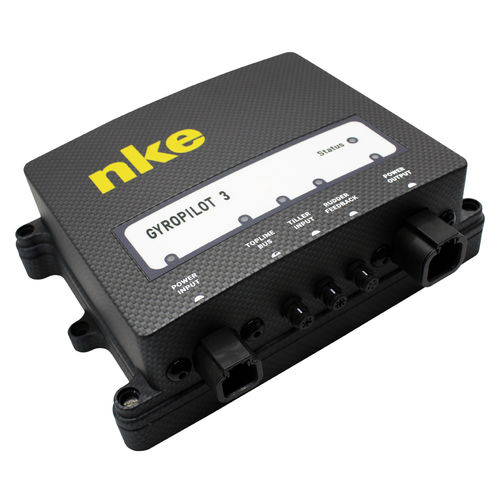 Sailboat autopilot - GYROPILOT 3 - nke Marine Electronics - for motor boats / standard