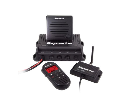 Boat radio - RAY91 - Raymarine - fixed / VHF / IPX7