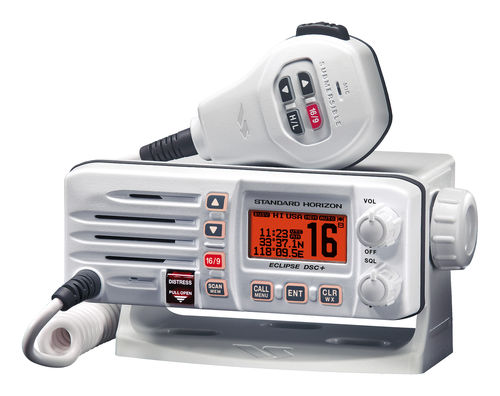 Marine radio - Eclipse DSC+ GX1100S - Standard horizon - fixed / VHF / submersible