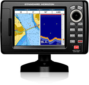 Chart plotter combo - CPF190i / CPF190iNC  - Standard horizon - fishfinder / AIS / GPS