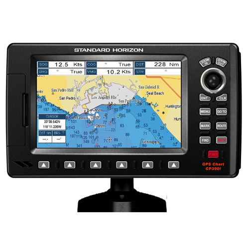 Chart plotter - CP390iNC - Standard horizon - radio / AIS / compass