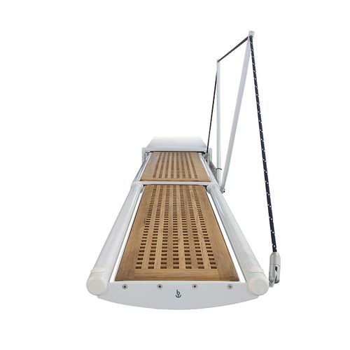 Boat gangway - PI 374 ONDA - Besenzoni SpA - for yacht / for sailboats / telescopic