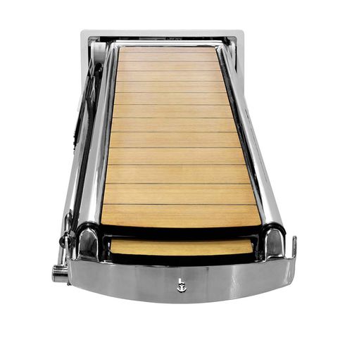 Yacht gangway - PI 492 / PI 492.C - Besenzoni SpA - telescopic / retractable / remote-controlled