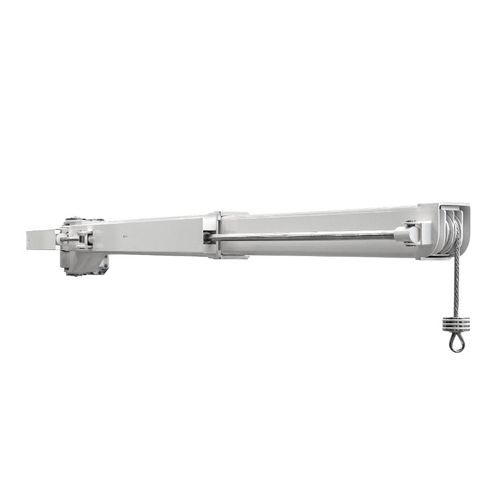 Boat davit - G 406 - G 406 S - Besenzoni SpA - hydraulic / telescopic / rotating