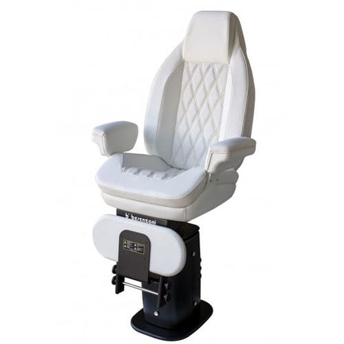Helm seat - P 443 DIAMOND - Besenzoni SpA - for boat / with armrests / adjustable