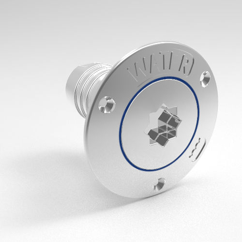 Threaded deck fill - 93618 - Goiot Systems - stainless steel / aluminium