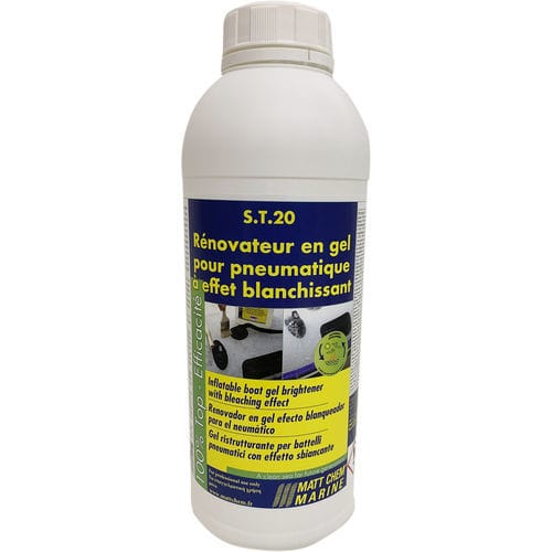 Plastic cleaner - S.T.20 - MATT CHEM MARINE - multi-surface / for inflatable boats / biodegradable
