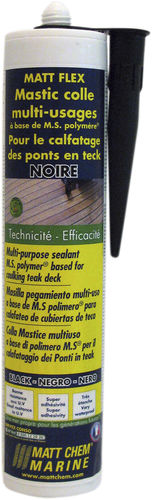 Polymer adhesive - MATT FLEX / M.P.A "B" / M.P.A "G" / M.P.A "I" - MATT CHEM MARINE - teak deck / caulking