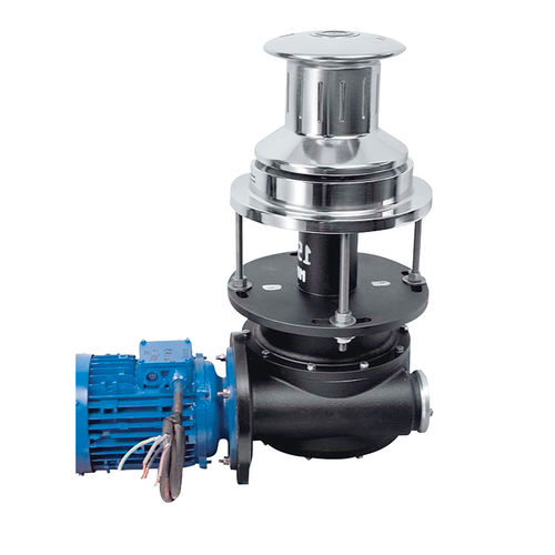 Boat capstan - ST4000 - Lofrans - electric / stainless steel base