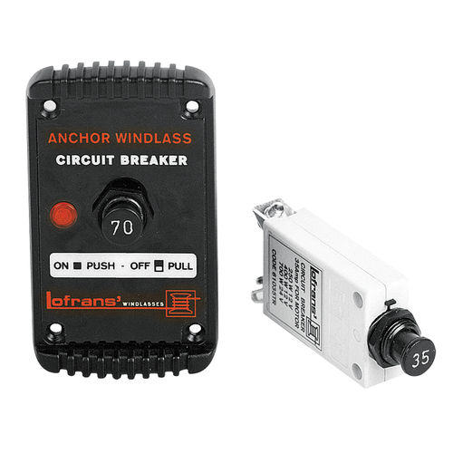 Boat circuit breaker - 187331 - Lofrans - magnetic