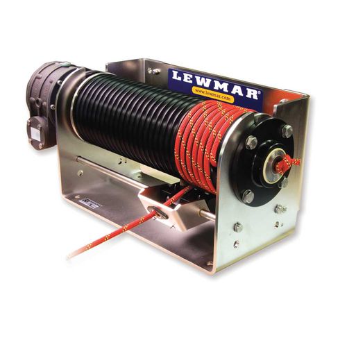 Yacht winch CW 800 Lewmar towing / storage / electric drive