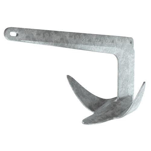 Bruce anchor - 00579 series - LEWMAR - for boat / galvanised steel