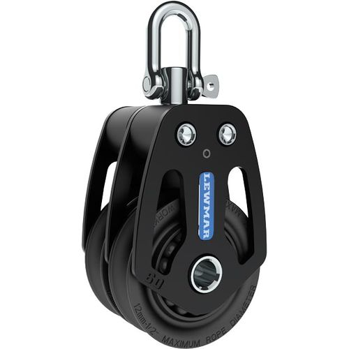 Double block - HTX series - LEWMAR - swivel / with swivel / with shackle