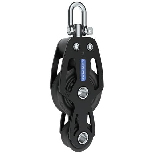 Single block - HTX - LEWMAR - fiddle / with swivel / with shackle