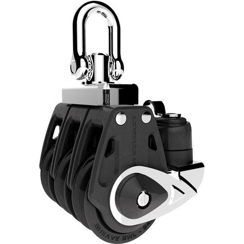 Triple block - Control  - LEWMAR - cam cleat / with swivel / with cleat