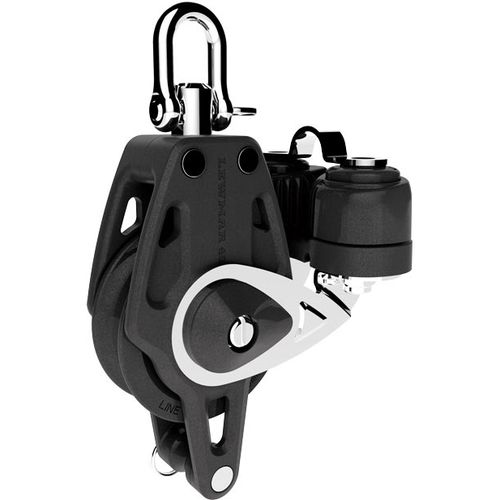 Single block - Control  - LEWMAR - cam cleat / with swivel / with becket