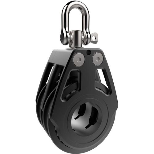 Double block - Racing  - LEWMAR - fiddle / ratchet / with shackle