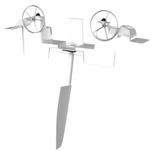 Sailboat steering - Mamba™ - LEWMAR - hydraulic / mechanical / power